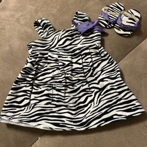 American Girl Safari Sundress and Shoes